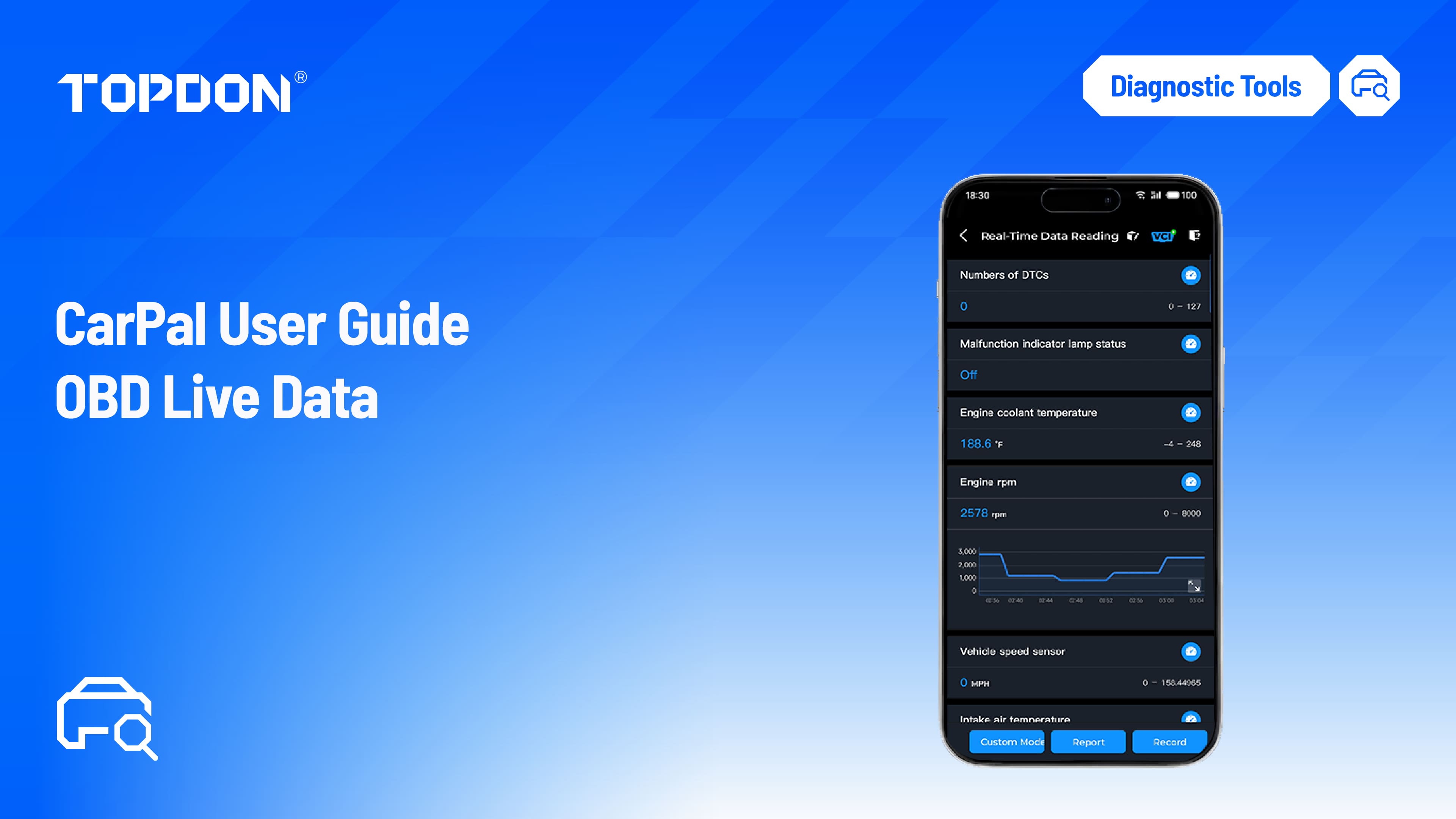 TOPDON CarPal User Guide - OBD Live Data